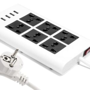 Multipresa da tavolo prese universali  +  prese USB