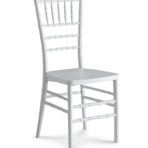 Sedia Chiavarina per matrimoni e cerimonie bianca